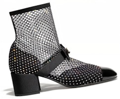 (W) 샤넬 네트 삭 부츠 (블랙, 5.5cm 굽) G40097-Y56614-K5929 Order (W) 샤넬 네트 삭 부츠 (블랙, 5.5cm 굽) G40097-Y56614-K5929