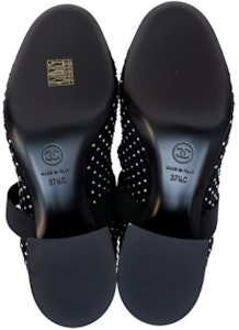 CHANEL香奈兒 魚網套筒粗跟 短靴 5.5cm 女款 黑色 Shop CHANEL香奈兒 魚網套筒粗跟 短靴 5.5cm 女款 黑色