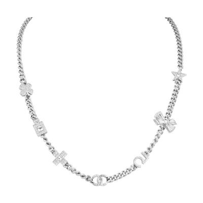 (Women) CHANEL No.5 Double C Star Bow Alloy Rhinestone Pearl Necklace for Women. AB8011-B07789-NH176
