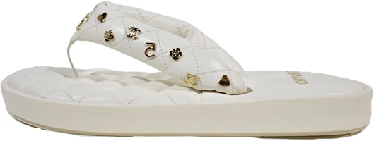 (Women) Chanel Open Toe Flat Sandal 'Beige' G39860-X01000-0S687 (Women) Chanel Open Toe Flat Sandal 'Beige' G39860-X01000-0S687