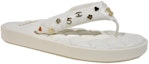 Order (Women) Chanel Open Toe Flat Sandal 'Beige' G39860-X01000-0S687