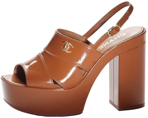 (W) Chanel Sandalia de Charol 10.5cm 'Simple de Una Correa' G45016-B13070-NO826 Buy (W) Chanel Sandalia de Charol 10.5cm 'Simple de Una Correa' G45016-B13070-NO826