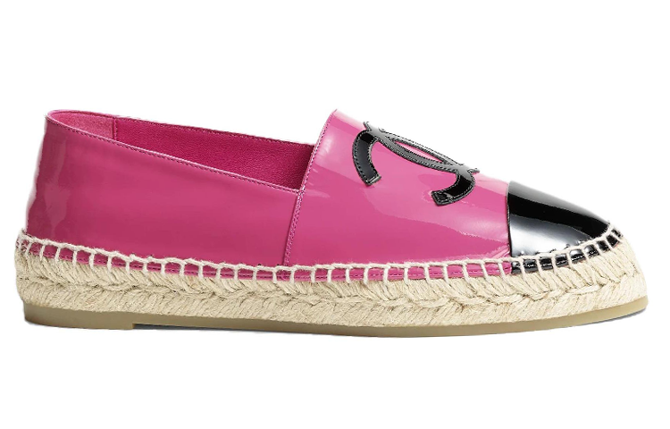 (W) Chanel Patent Leather Round Toe 'Fisherwoman Peach' 圖 2