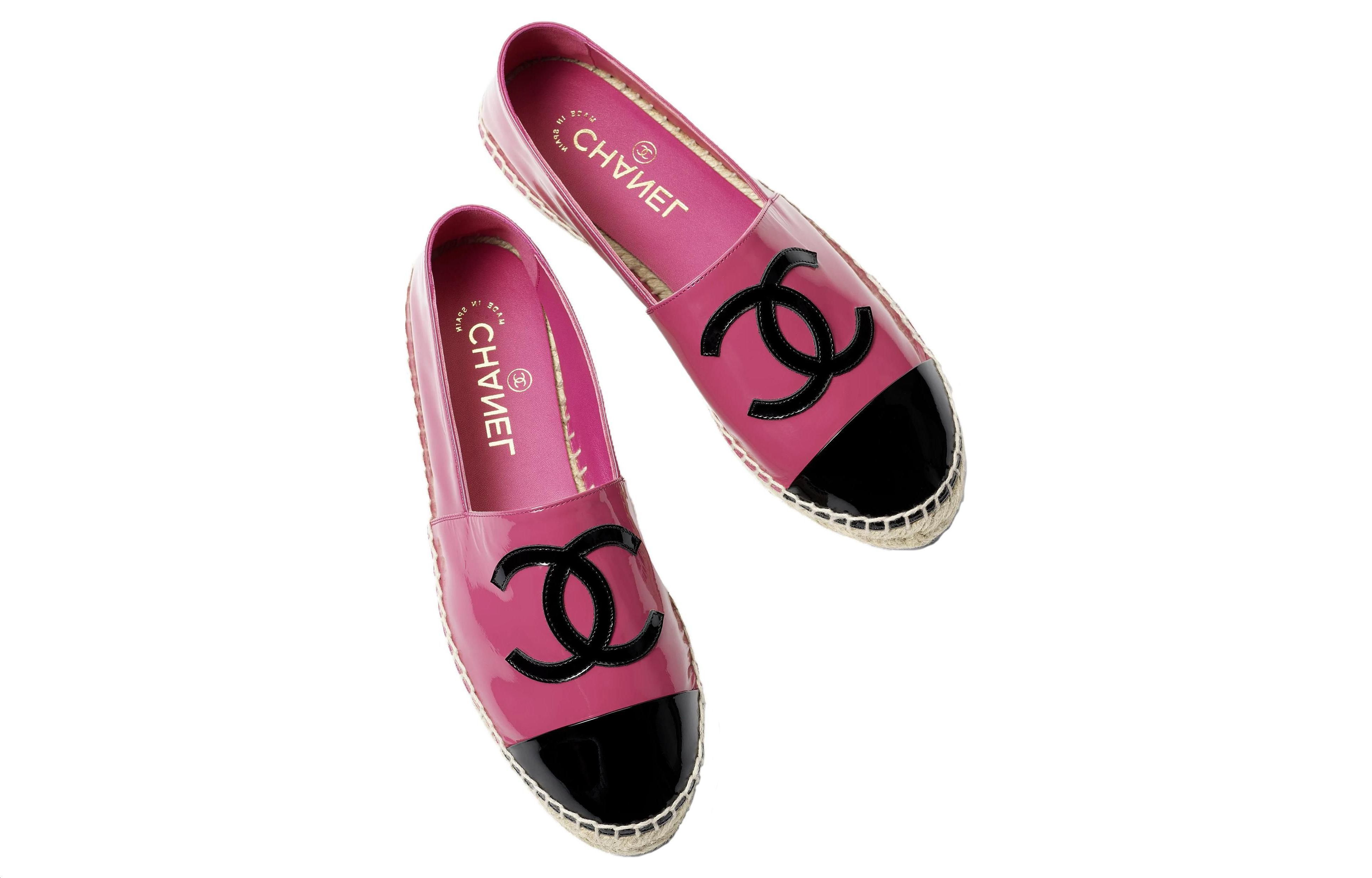 (W) Chanel Patent Leather Round Toe 'Fisherwoman Peach' 圖 4