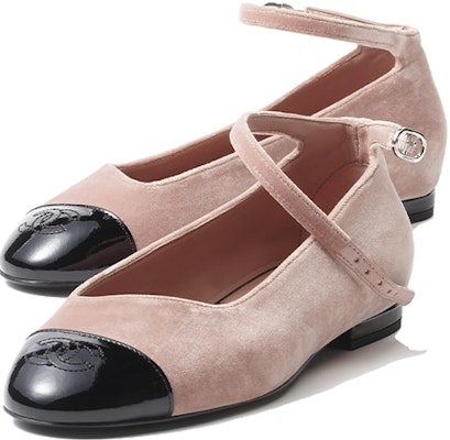 (W) Chanel Zapatos Mary Jane Tacón Grueso Punta Redonda Charol 'Rosa' G45072-B13902-NQ915 Order (W) Chanel Zapatos Mary Jane Tacón Grueso Punta Redonda Charol 'Rosa' G45072-B13902-NQ915