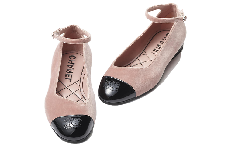 Lookbook (W) Chanel Zapatos Mary Jane Tacón Grueso Punta Redonda Charol 'Rosa' G45072-B13902-NQ915