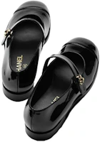 Purchase (W) Chanel Sepatu Slip-On Kulit Hitam Mengkilap 'Casual Flat' G45280-B14453-94305