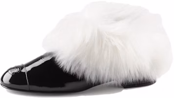 (Women) Chanel Patent Leather Round Toe Slip-On 'Black' G45177-B14081-NR442 (Women) Chanel Patent Leather Round Toe Slip-On 'Black' G45177-B14081-NR442