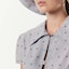 Purchase (Women) CHANEL Pattern Print Short Sleeve Polo Shirt Grey Women’s SS24 P76756-V63866-M9999