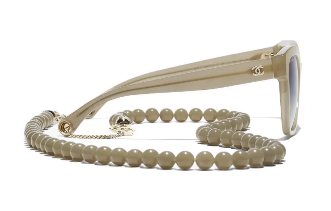 (Women) CHANEL Pearl Necklace Butterfly Sunglasses Asia Fit CH5487A 1719S6 圖 4