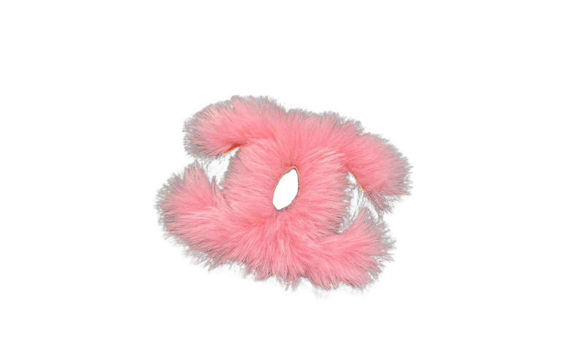 (Women) CHANEL Pink Fur Double C Brooch  Accessory 24C New款 ABC604-B15364-NU421 圖 3