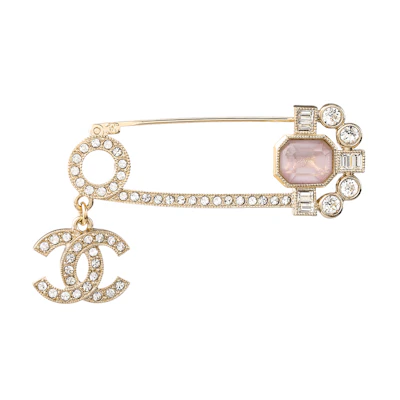 (Women) CHANEL Pink Pin Brooch for Women - Pink AB9344-B09078-NK202