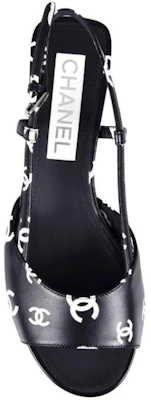 (W) Chanel Gedrukte Chunky Hak Fashion Slide ''Zwart en Wit'' G38976-X56530-K4210 Purchase (W) Chanel Gedrukte Chunky Hak Fashion Slide ''Zwart en Wit'' G38976-X56530-K4210