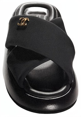 (Women) Chanel Puffy Sandal Black Fabric G38864-X56508-94305 Lookbook (Women) Chanel Puffy Sandal Black Fabric G38864-X56508-94305