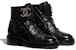 (W) Chanel But Kulit Hitam Berjahit Kuadrat G36424-X56232-94305