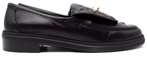 (Women) Chanel Quilted Tab Loafers Black Leather G36646-X56469-94305-/-G36646-X01000-94305 (Women) Chanel Quilted Tab Loafers Black Leather G36646-X56469-94305-/-G36646-X01000-94305
