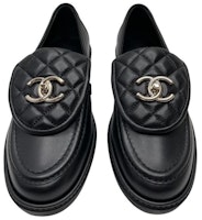 (W) Kasut Kulit Hitam Chanel Quilted Tab Loafers G36646-X56469-94305-/-G36646-X01000-94305 Order (W) Kasut Kulit Hitam Chanel Quilted Tab Loafers G36646-X56469-94305-/-G36646-X01000-94305