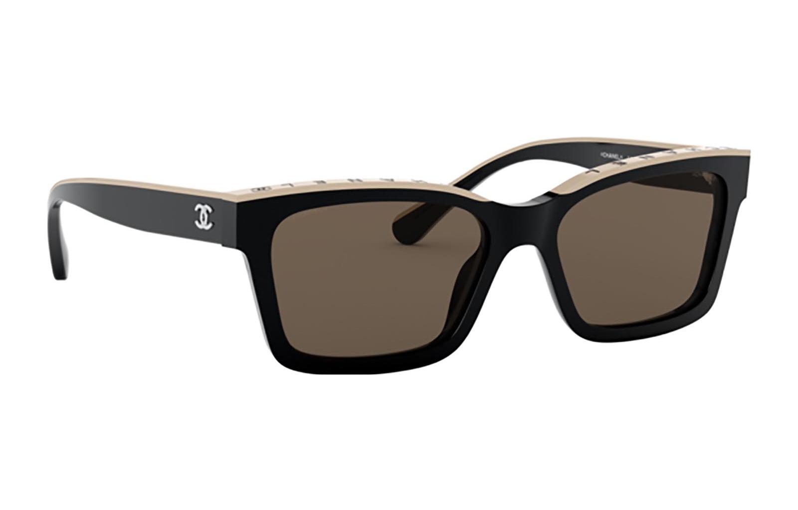 (Women) CHANEL Rectangular Fashion Sunglasses for Women - Trendy Style. CH5417C5343 圖 4