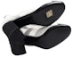 Purchase (W) Chanel Resille 90mm Mary Janes Putih Hitam Kulit Berkilat G40093-Y56613-K5928
