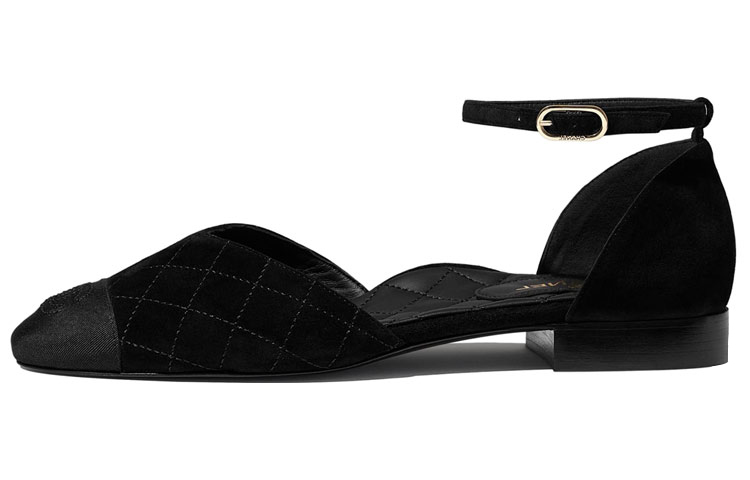 (Women) Chanel Round Toe Calfskin Black 'Fashion Mary Jane Sport Sandals' G36048-Y51052-94305
