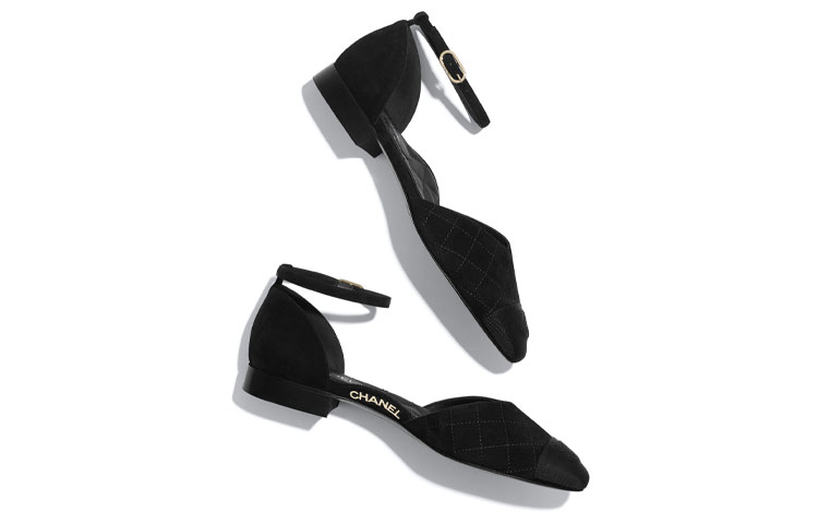 Purchase (W) Chanel Sandales Sport Noir à Bout Rond en Cuir ''Fashion Mary Jane'' G36048-Y51052-94305