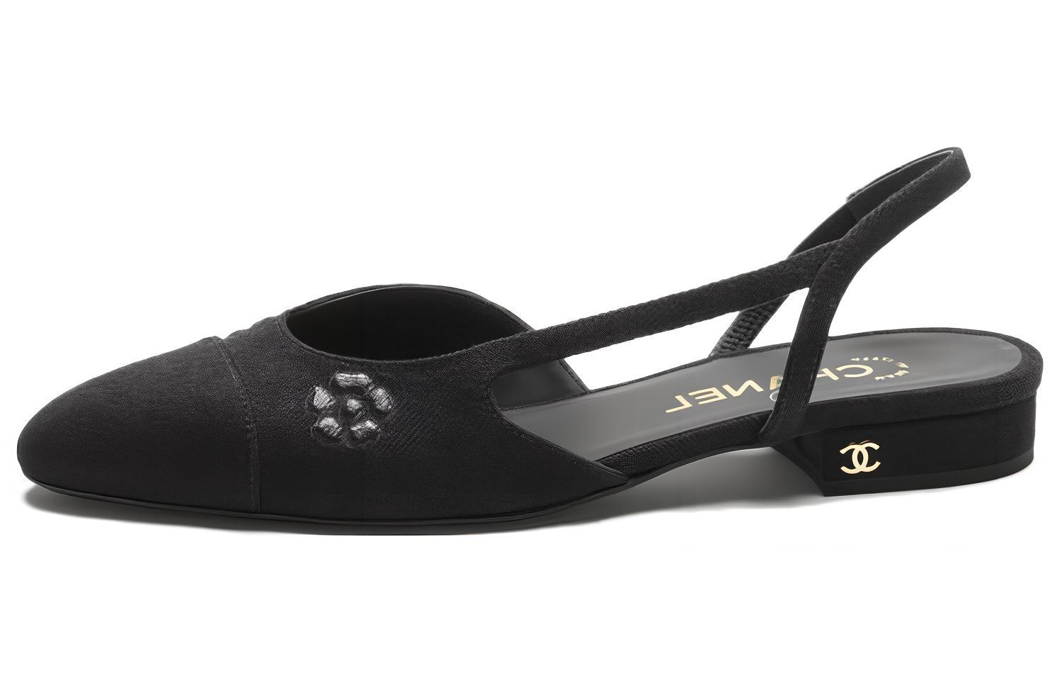 (Women) Chanel Round Toe Slip-On 'Black Casual' G31319-B14620-NS468