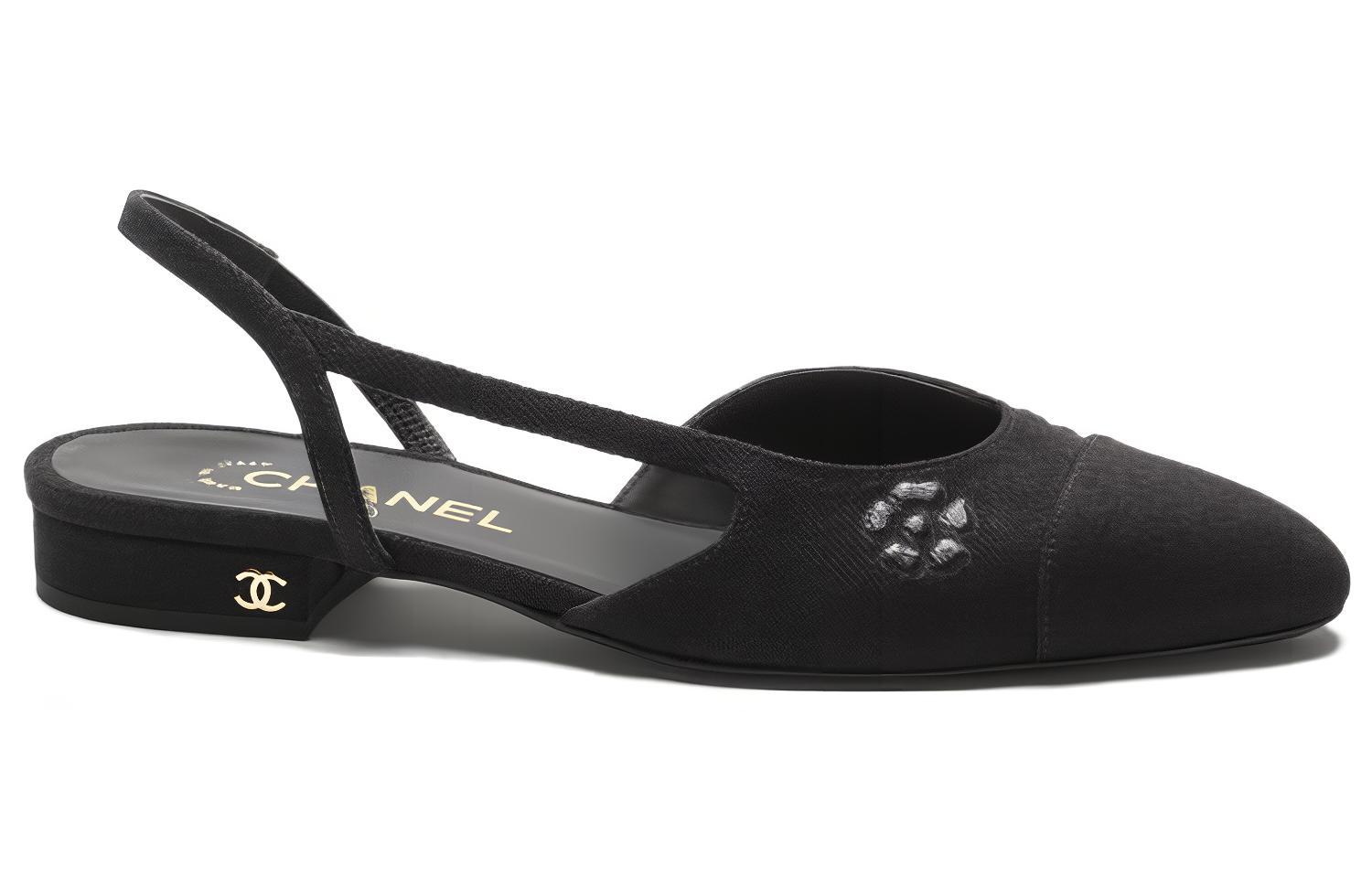 Order (W) Chanel Zapatos Slip-On Punta Redonda 'Negro Casual' G31319-B14620-NS468
