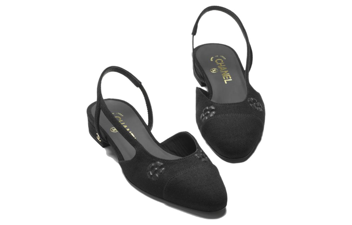 Lookbook (W) Chanel Zapatos Slip-On Punta Redonda 'Negro Casual' G31319-B14620-NS468