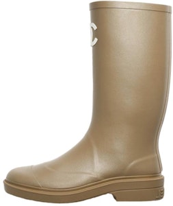(W) Boots Hujan Chanel Karet Beige Tua G39620-X56326-0Q303 Buy (W) Boots Hujan Chanel Karet Beige Tua G39620-X56326-0Q303