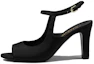 Buy (W) Chanel Satin Tumit Tinggi Fashion Slide 'Hitam' G37391-X05912-94305