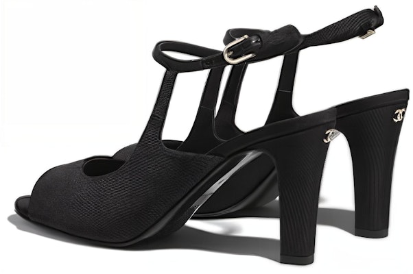 (W) Chanel Sandal High-Heel Satin 'Hitam' Fashion G37391-X05912-94305 Shop (W) Chanel Sandal High-Heel Satin 'Hitam' Fashion G37391-X05912-94305