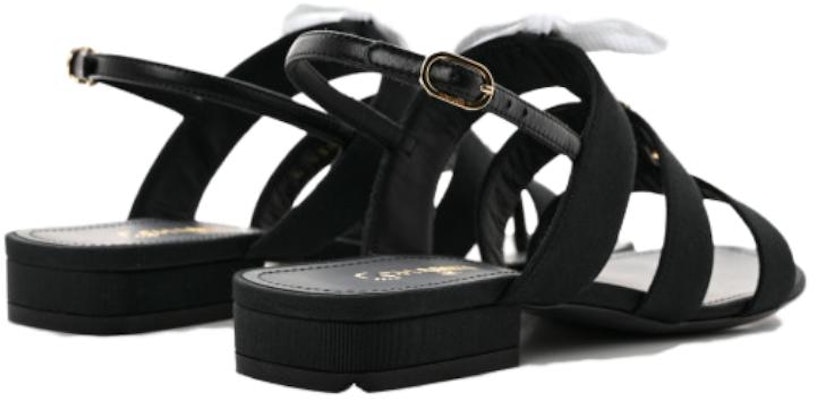 (W) 샤넬 새틴 샌들 '블랙' (Chanel Satin Sandal 'Black') G38316-X56323-94305 Order (W) 샤넬 새틴 샌들 '블랙' (Chanel Satin Sandal 'Black') G38316-X56323-94305