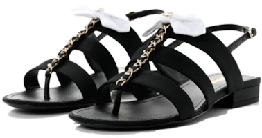 Lookbook (Women) Chanel Satin Sandal 'Black' G38316-X56323-94305