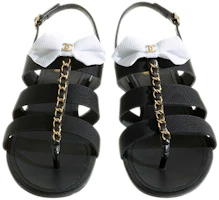Shop (Women) Chanel Satin Sandal 'Black' G38316-X56323-94305