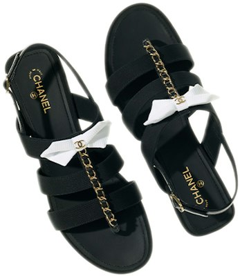 (Women) Chanel Satin Sandal 'Black' G38316-X56323-94305 Purchase (Women) Chanel Satin Sandal 'Black' G38316-X56323-94305