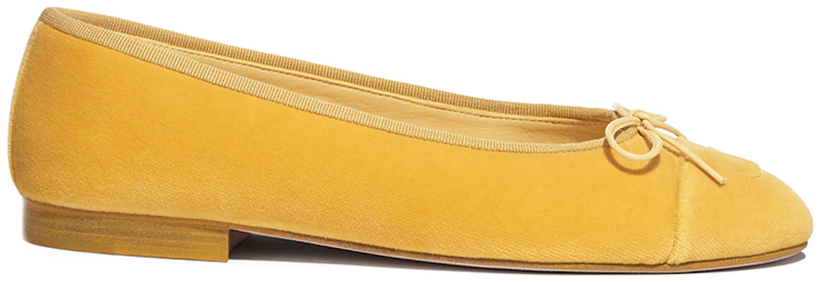 (W) Chanel Plana de Temporada 'Terciopelo Amarillo' G02819-X56137-0K492 Order (W) Chanel Plana de Temporada 'Terciopelo Amarillo' G02819-X56137-0K492