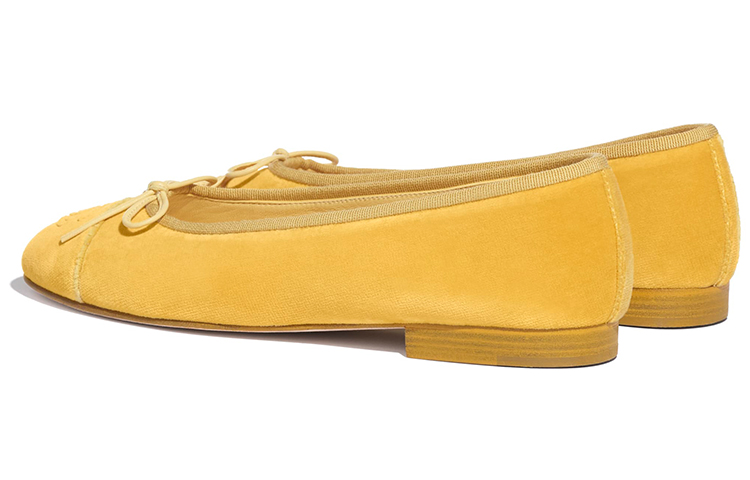 Shop (W) Chanel Plana de Temporada 'Terciopelo Amarillo' G02819-X56137-0K492