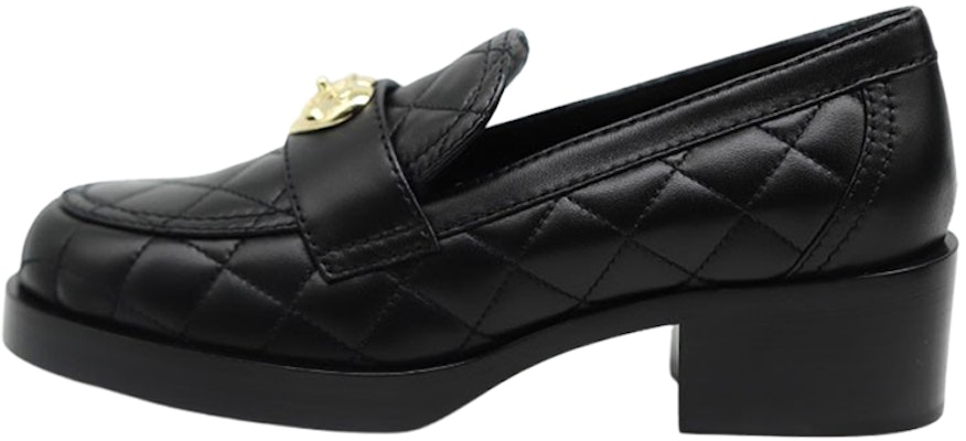 (Women) Chanel Sheepskin Slip-On Chunky Heel 'Black' G39697-X01000-94305 Buy (Women) Chanel Sheepskin Slip-On Chunky Heel 'Black' G39697-X01000-94305