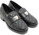 (W) Chanel Sepatu Tumit Tebal Kulit Biri-biri 'Hitam' G39697-X01000-94305
