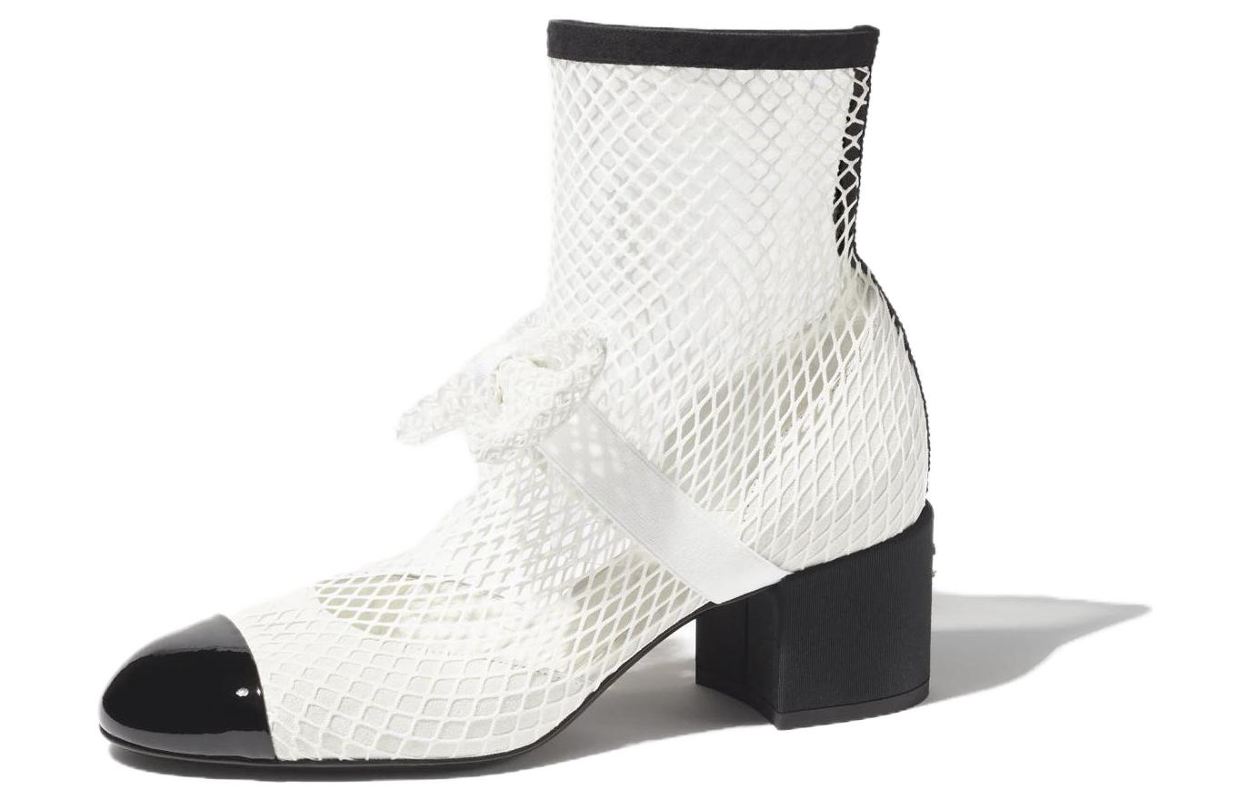 (W) Chanel Short Boot 5.5cm 'Fashion Round Toe White' 圖 3