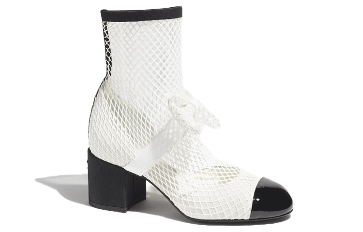 (W) Chanel Short Boot 5.5cm 'Fashion Round Toe White' 圖 4