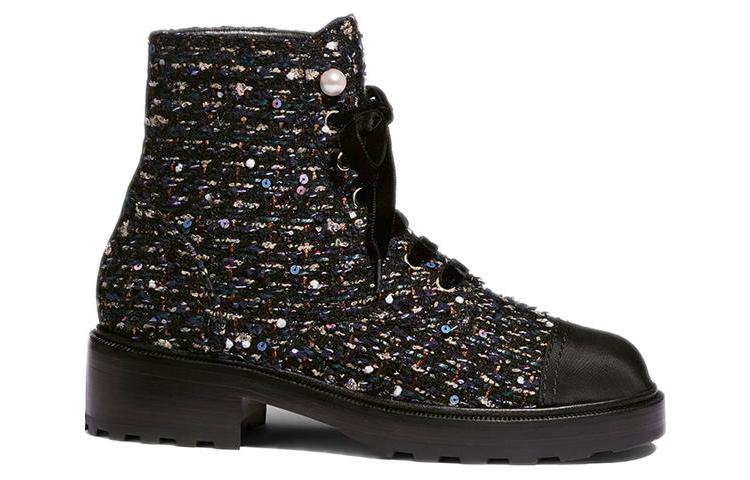 (W) Chanel Short Boot 'Black Multicolor' 圖 2