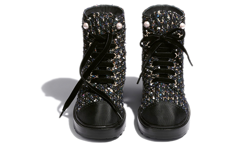 (W) Chanel Short Boot 'Black Multicolor' 圖 3
