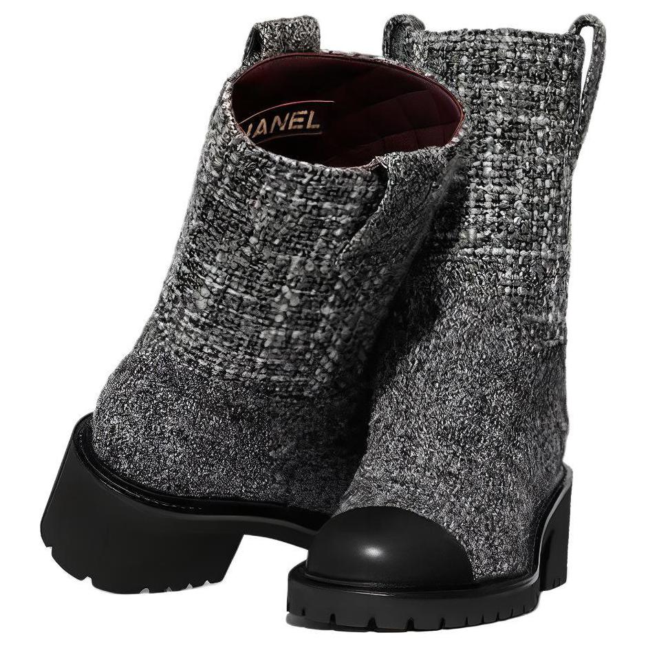(W) Chanel Short Boot 'Casual Fashion Grey' 圖 3
