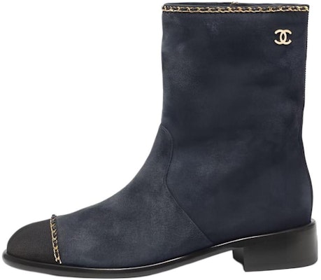 (Women) Chanel Short Boot 'Fashion Simple Retro Grey' G37826-Y55399-K3060 Buy (Women) Chanel Short Boot 'Fashion Simple Retro Grey' G37826-Y55399-K3060