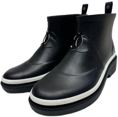 (W) 香奈儿圆头黑色时尚短靴 G45076-B13298-94305 Order (W) 香奈儿圆头黑色时尚短靴 G45076-B13298-94305