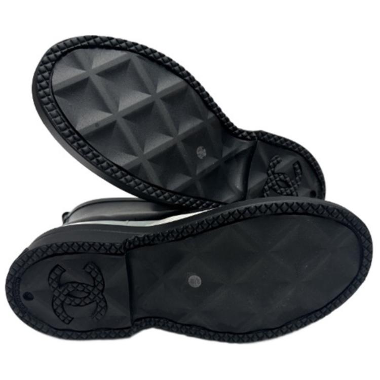 Purchase (W) 香奈儿圆头黑色时尚短靴 G45076-B13298-94305