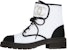 (Women) Chanel Short Lace-Up Boots 'Black and White' G38273-Y55674-K3646