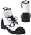 (Women) Chanel Short Lace-Up Boots 'Black and White' G38273-Y55674-K3646