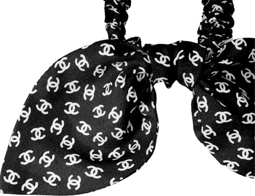 (Women) CHANEL Silk Hair Tie for Women in Black - Trendy and Fashionable Accessory AA8925B10402NM735 Shop (Women) CHANEL Silk Hair Tie for Women in Black - Trendy and Fashionable Accessory AA8925B10402NM735